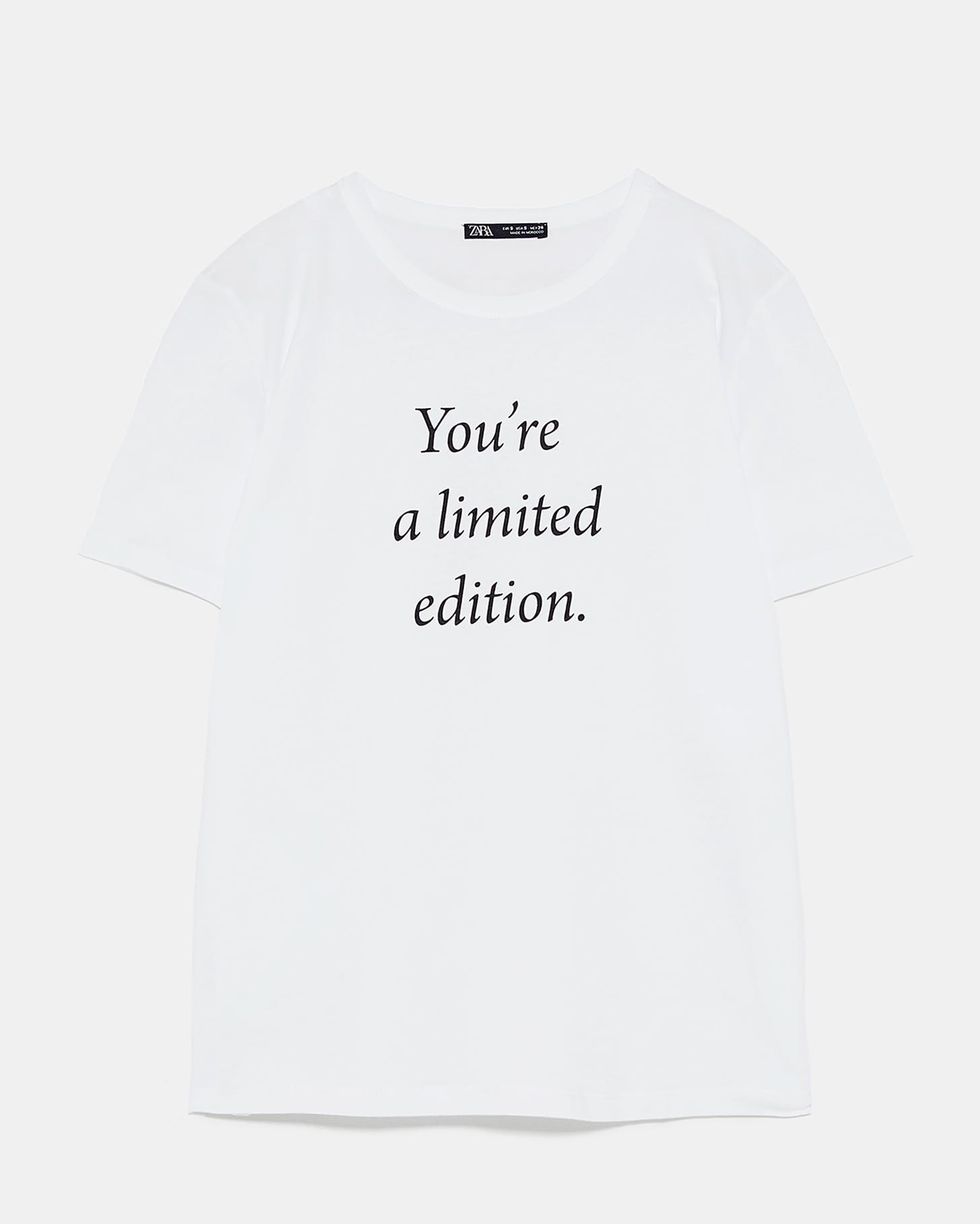 You're a Limited Edition T-shirt, £9.99
