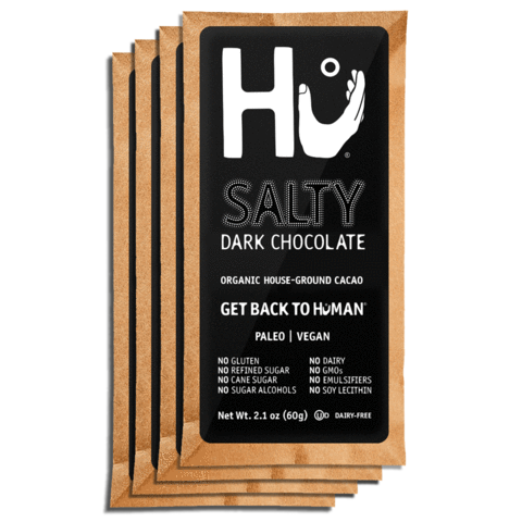 Salty Dark Chocolate Bars (Pack of 4)