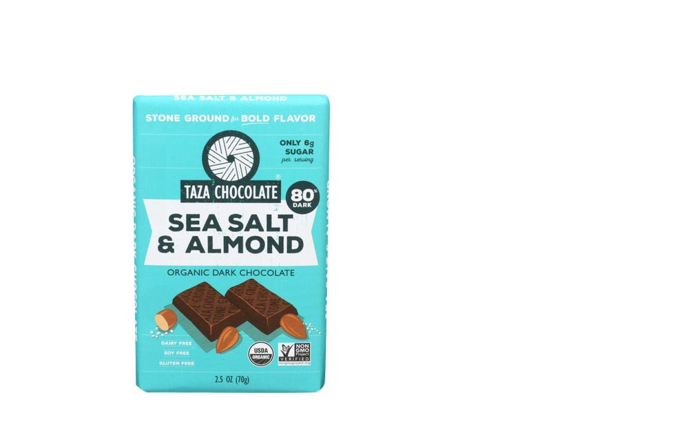 Sea Salt & Almond Organic Dark Chocolate