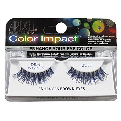 Ardell Color Impact Lashes, Demi Wispies Blue