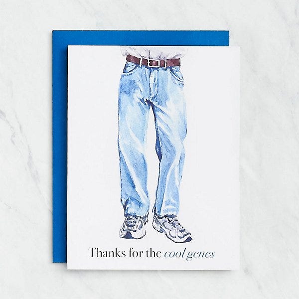 Thanks for the Cool Genes Card 