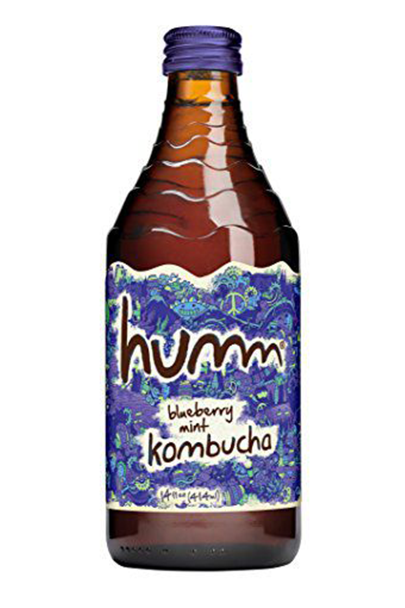 Humm Kombucha, Blueberry Mint