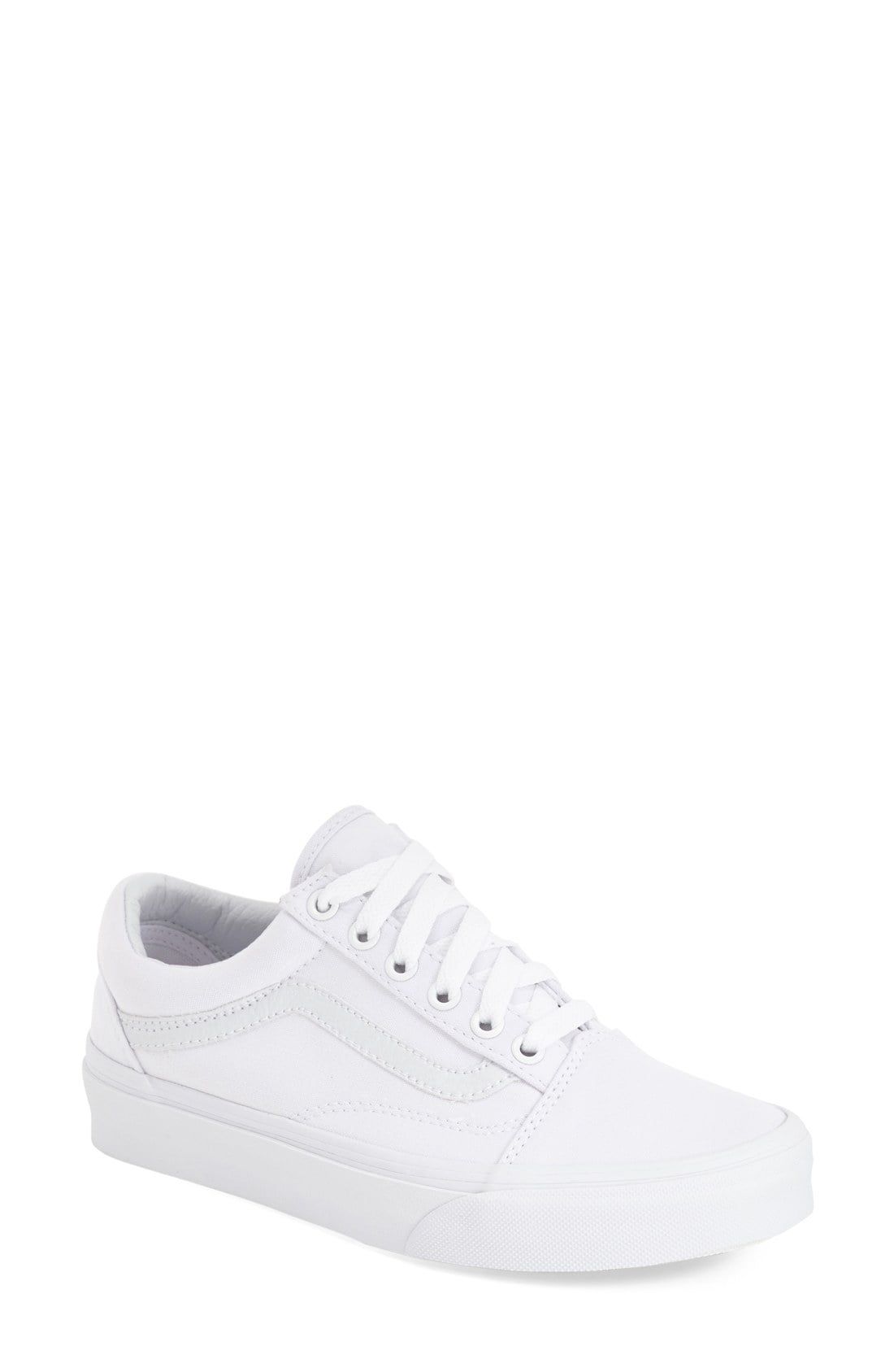 all white comfy sneakers