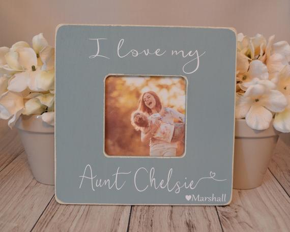 "I Love My Aunt" Picture Frame