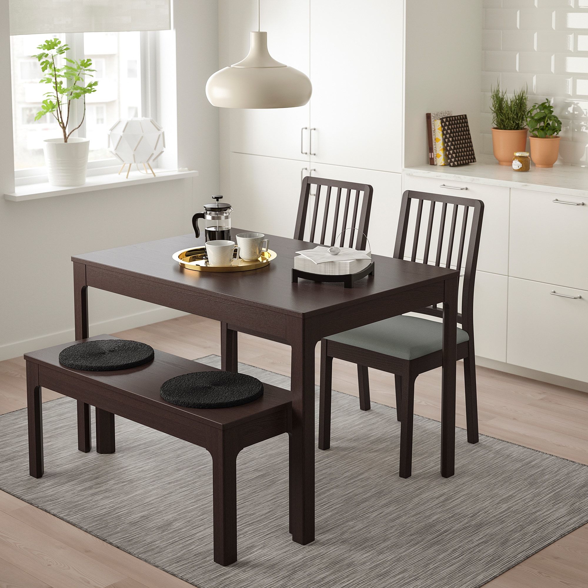 4 seater folding dining table and chairs