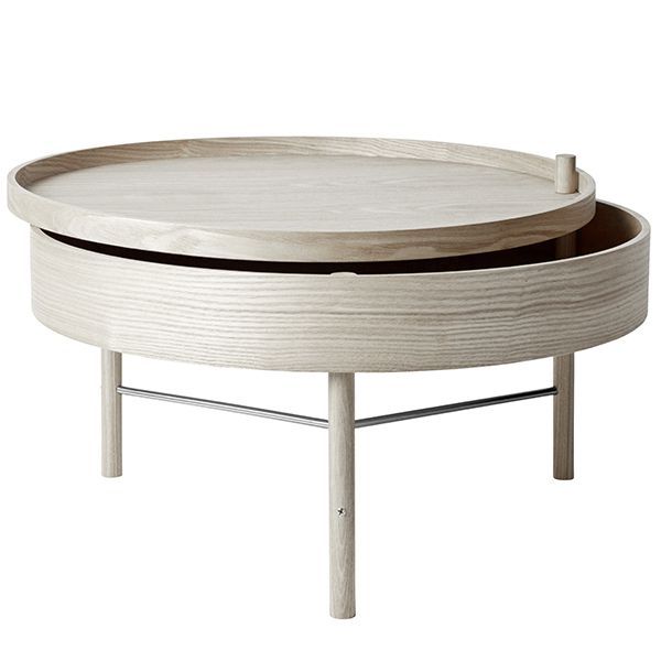 Baby safe side outlet table