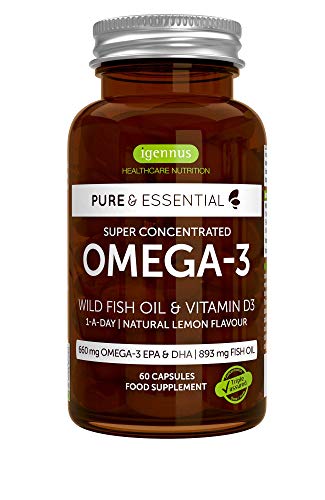 Pure & Essential Aceite de Pescado Salvaje Omega-3
