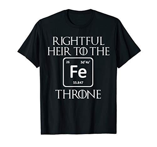 The Iron Throne Periodic Table Symbol Fe