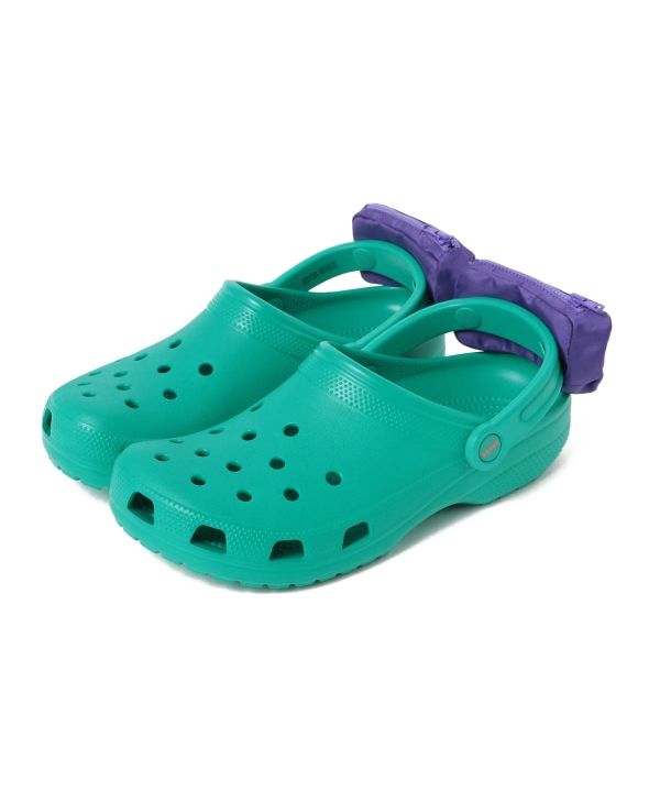crocs with mini fanny packs