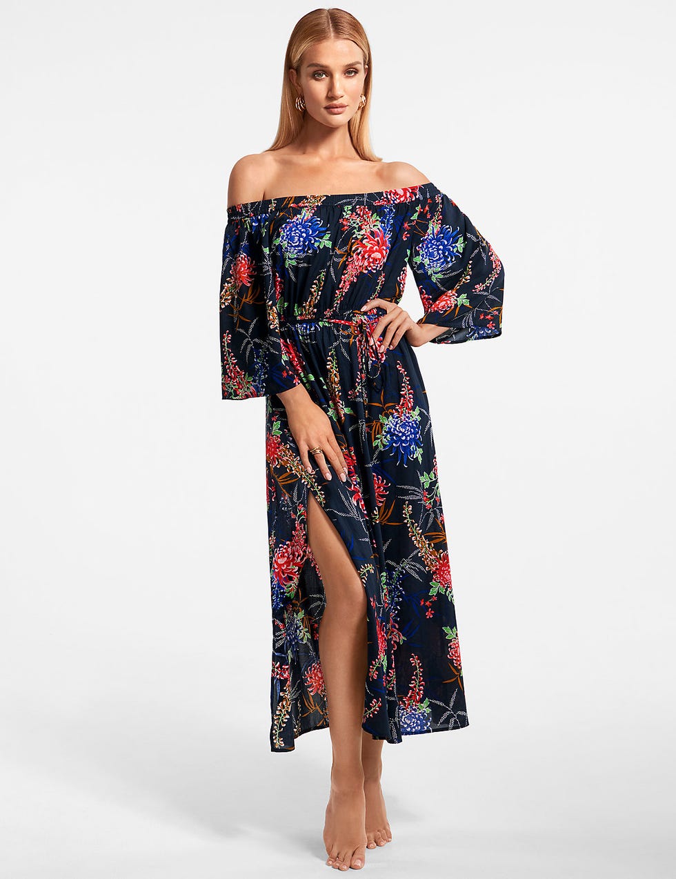 Rosie for Autograph Floral Print Beach Dress