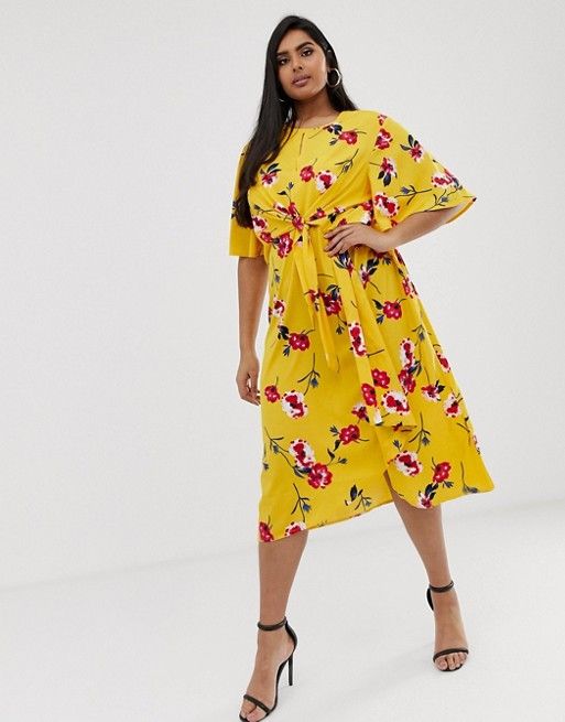 next yellow floral dress