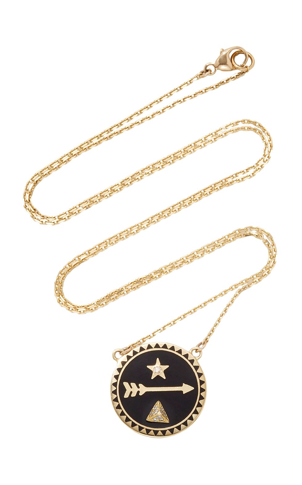 Dream Petite Champleve Stationary Necklace