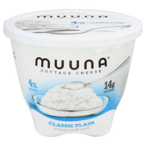 Muuna Cottage Cheese 4% Milkfat Classic Plain