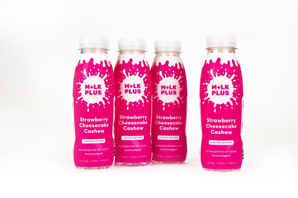 *NEW* Strawberry Cheesecake Cashew M+LK · Pack of 4 · Limited Edition