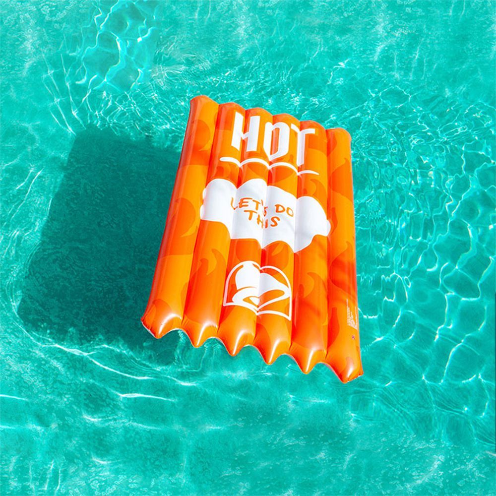 Hot Sauce Packet Pool Float