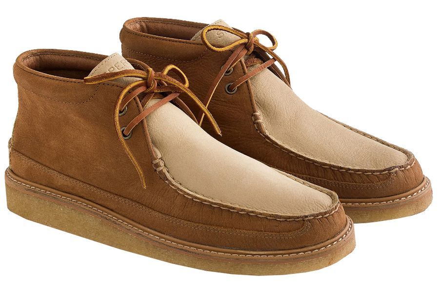 Sperry gold best sale crepe chukka