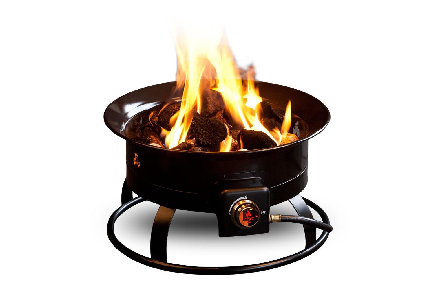 Home Garden Campfire Ring Fire Pit Accessories Portable Steel 4