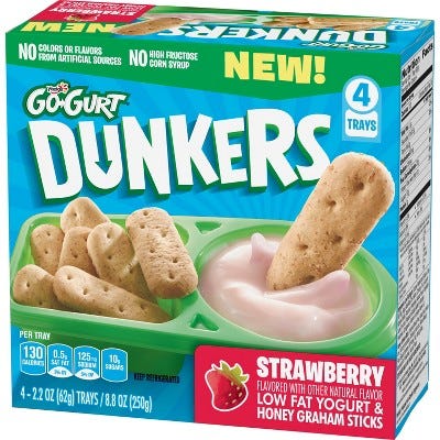 Go-GURT Strawberry Yogurt Dunkers