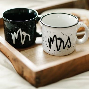 Mr. and Mrs. Campfire Mugs