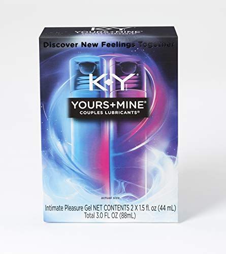 K-Y Yours + Mine Couples Lubricants, 3 oz.