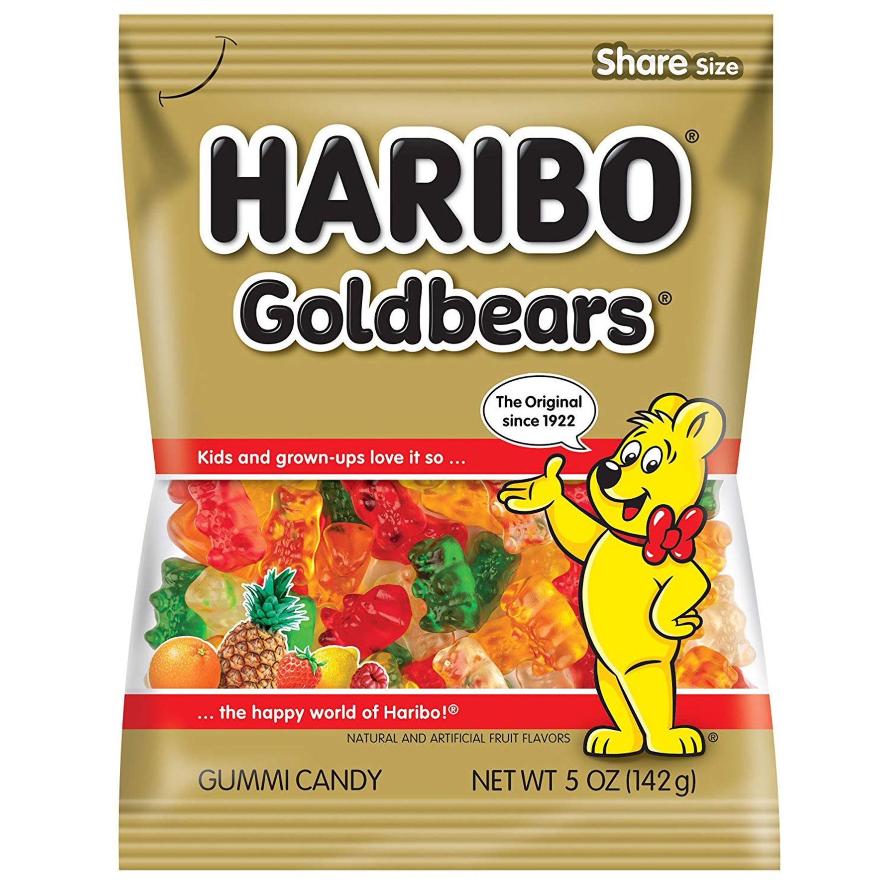 Haribo Gummi Candy GoldBears (Pack of 12)