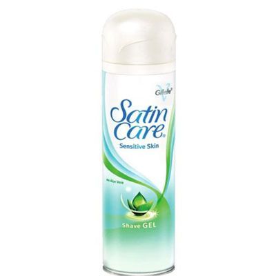 Gillette Satin Care Women's Shaving Gel Sensitive 200ml