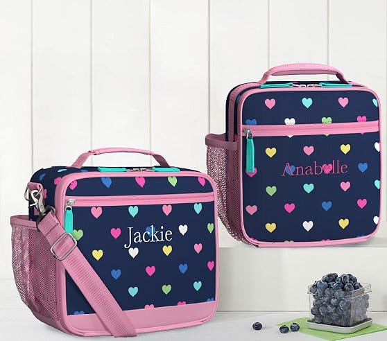 Pottery Barn Kids Mackenzie Classic Lunch Bag