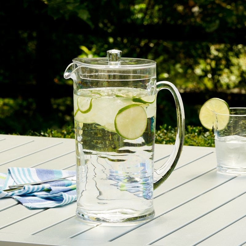 Mint Pantry Cecilio Beverage Pitcher - Color: Clear