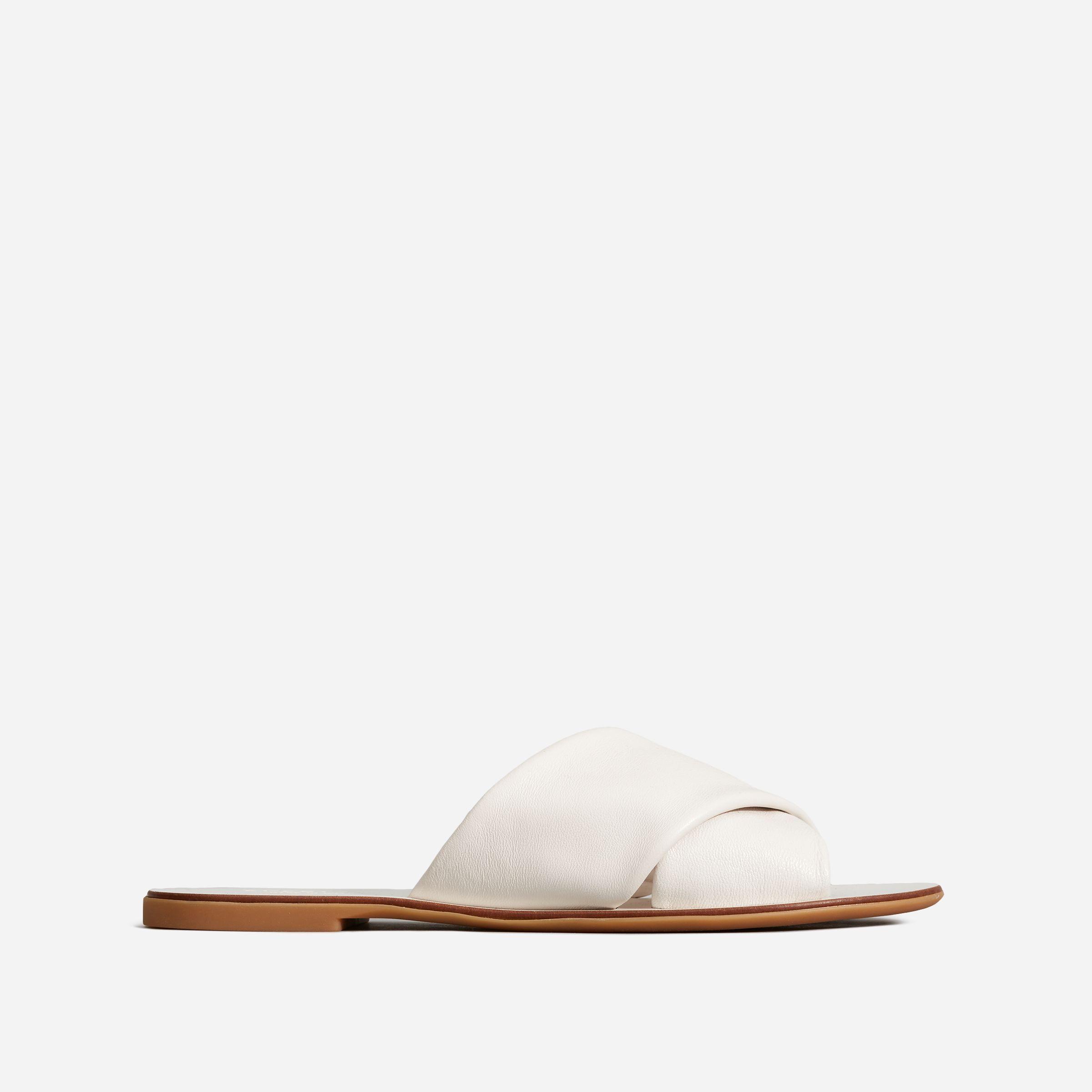The Day Crossover Sandal - White