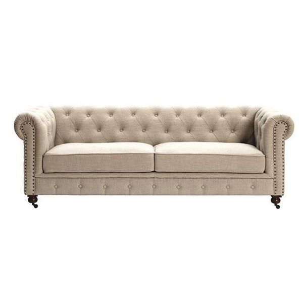 Gordon Natural Linen Sofa