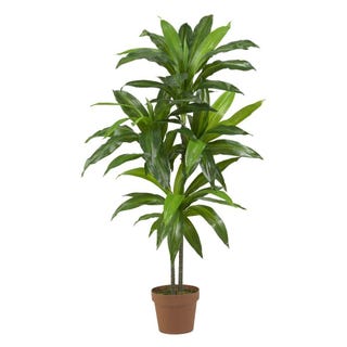 Decorative Green Dracaena Silk Plant