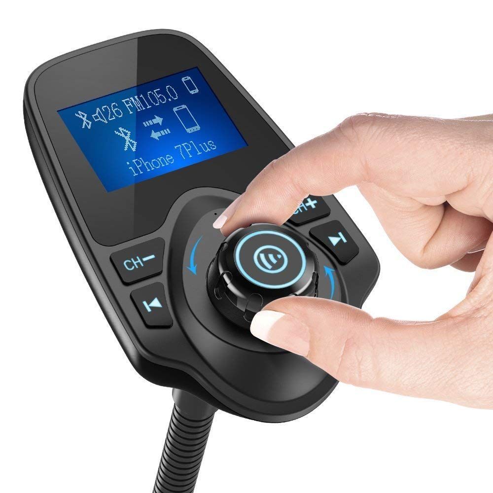 Wireless In Car Bluetooth Fm Transmitter