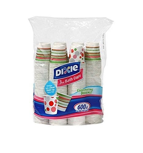 Dixie Cups, 3 oz. -600 Cups