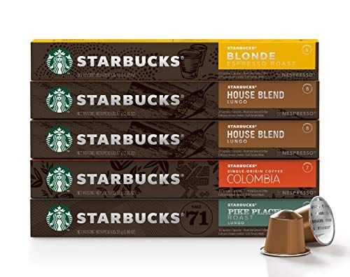 Svin ledig stilling eftertænksom Starbucks' New Nespresso Capsules Are Now Sold on Amazon and Walmart.com