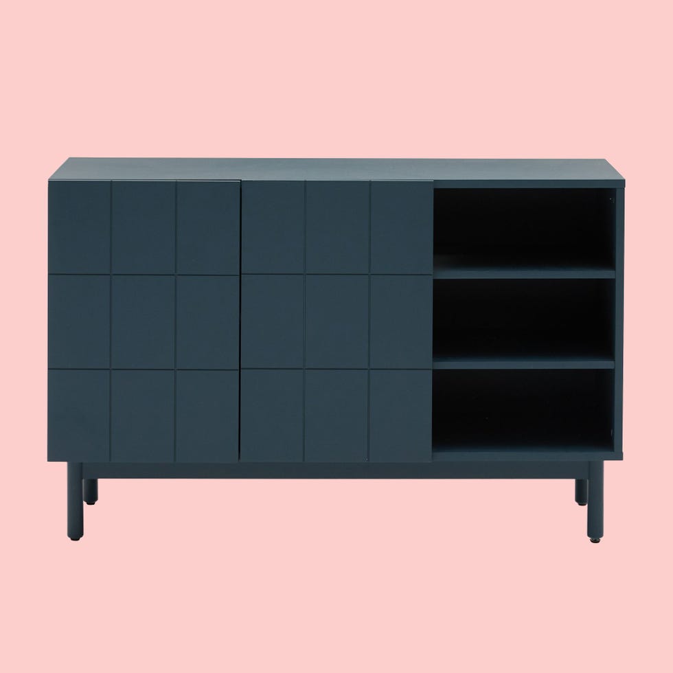 MoDRN Scandinavian Link Double Door Cabinet