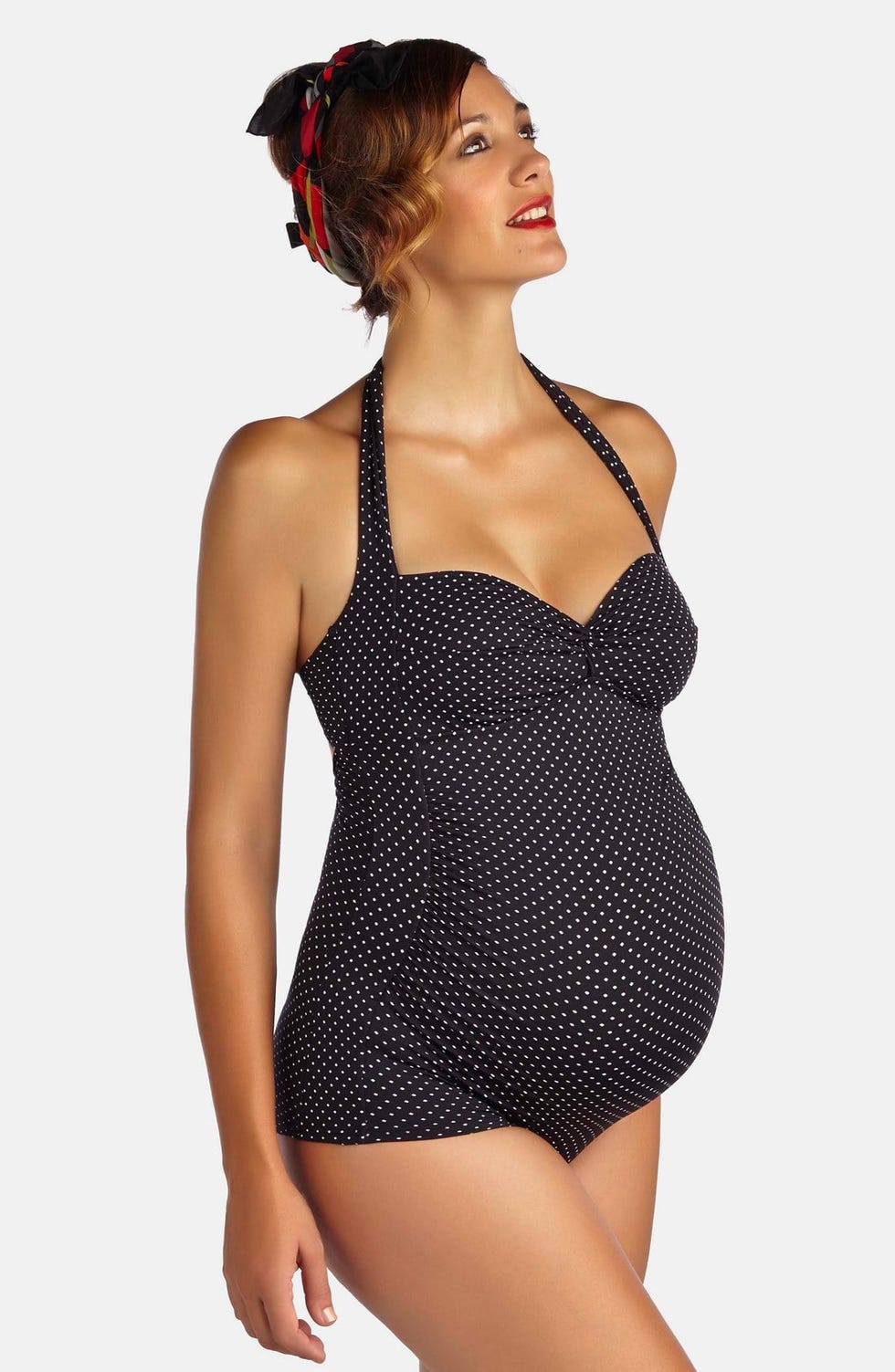 One Piece Maternity Swimsuit - Isabel Maternity by Ingrid & Isabel™ Black  XXL