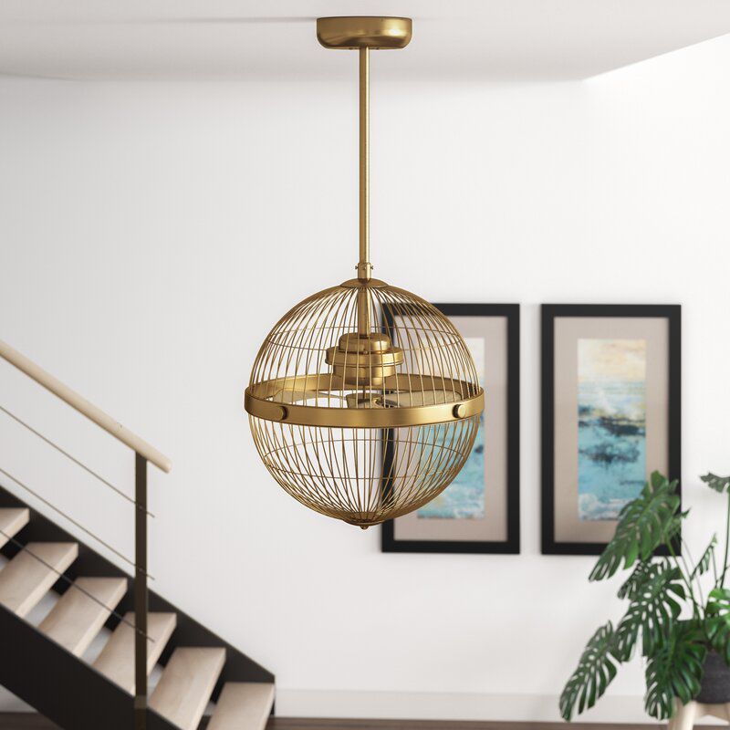 11 Best Modern Ceiling Fans Designer, Sonet Acrylic Ceiling Fan