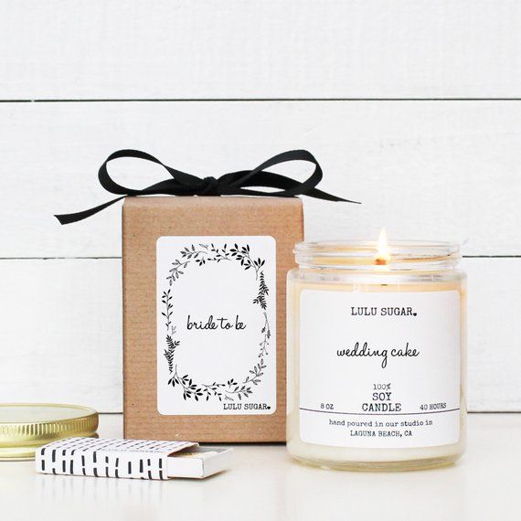 Bride to Be Soy Candle