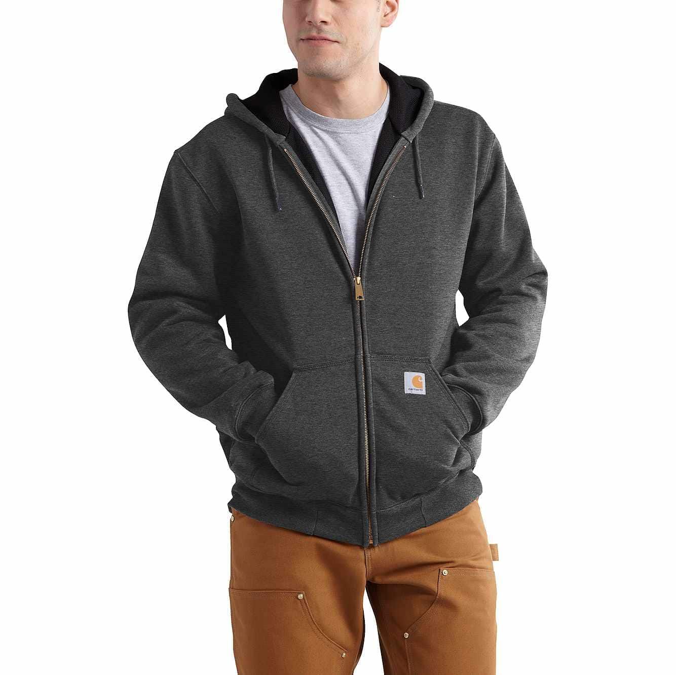 Carhartt Rain Defender Rutland Hooded Zip-Front Sweatshirt