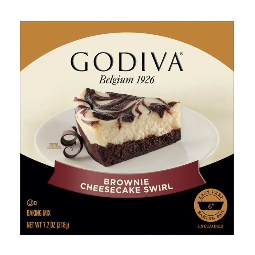 Godiva Brownie Cheesecake Swirl