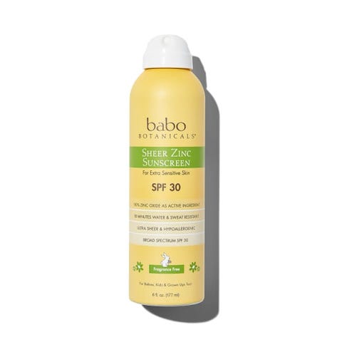 sunscreen babo follain botanicals mist sunscreens