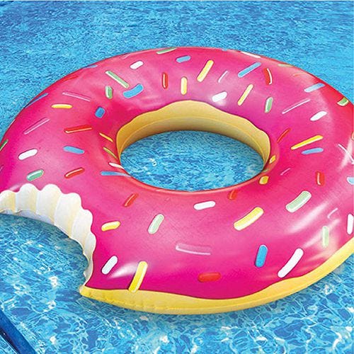 Gigantic Donut Pool Float