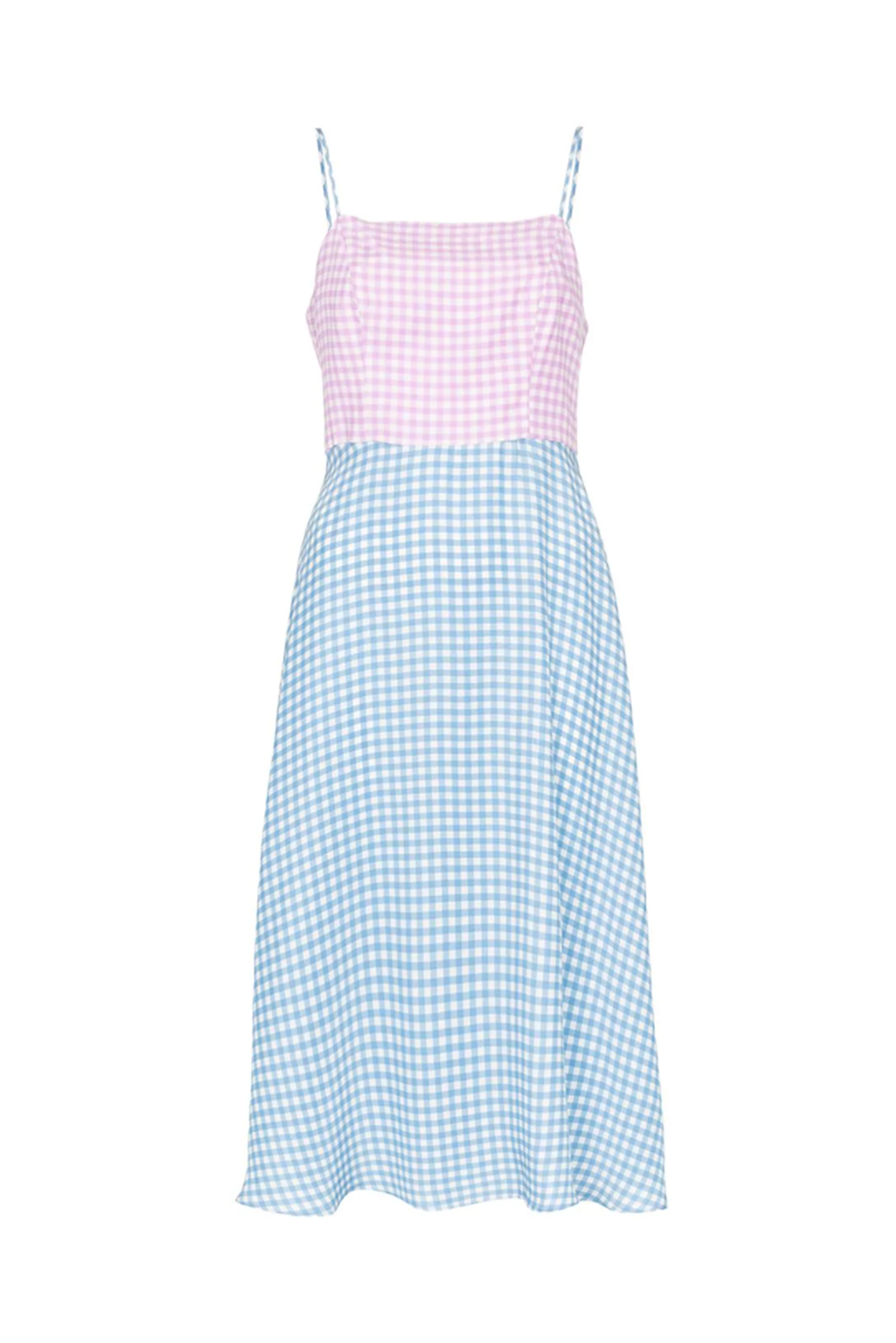 gingham sundress