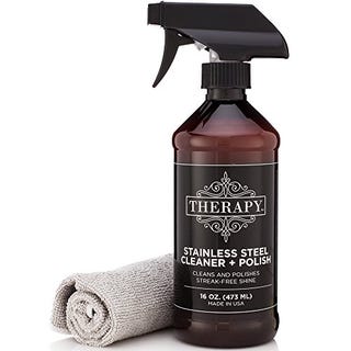 Stainless Steel Cleaner & Polish with Microfiber Cloth