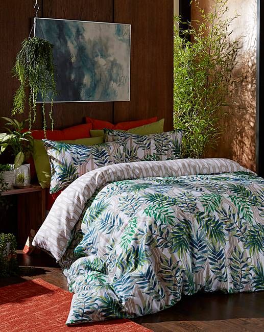 Palm Tree Print Bedding - Bedding Design Ideas