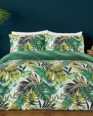 tropical print nursery bedding