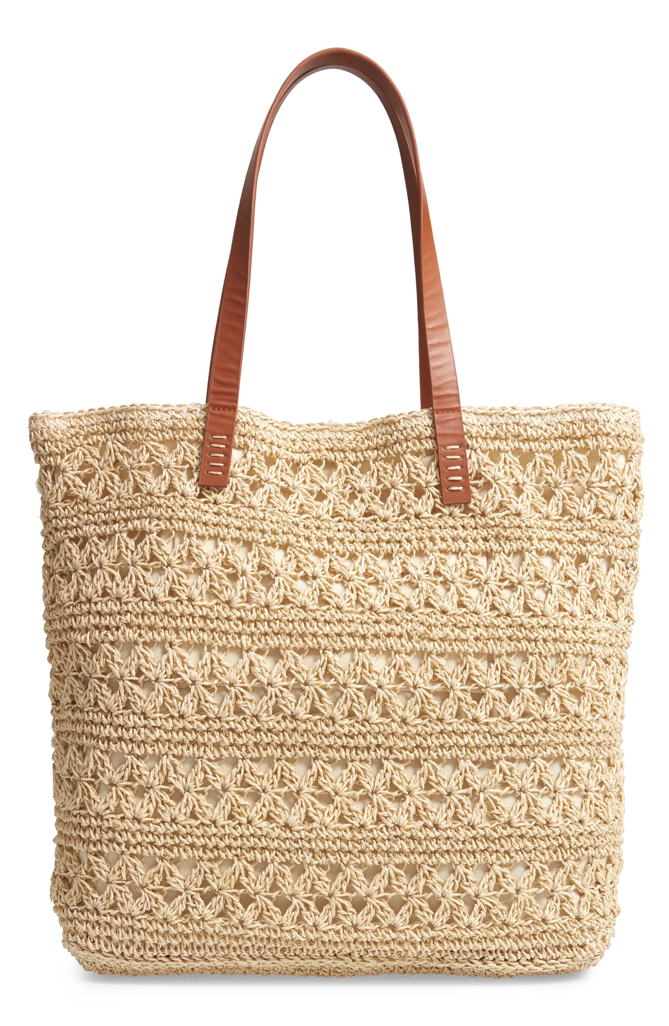 packable beach tote