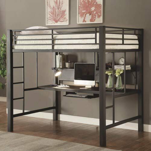 13 Best Loft Beds For S, Metal Bunk Beds Twin Over Full With Desktop Computer Desk