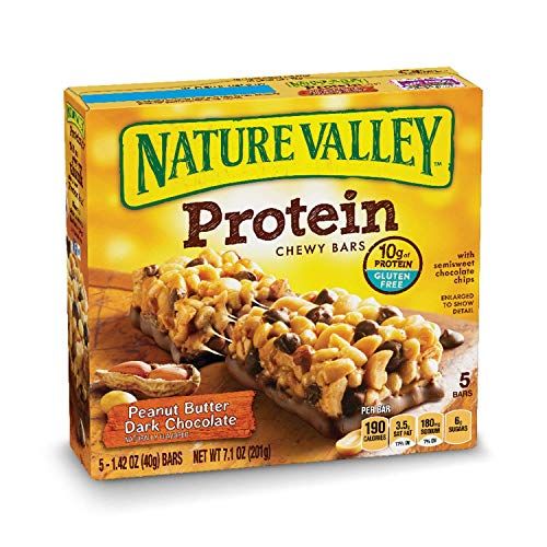 Protein Chewy Granola Bars, Peanut Butter Dark Chocolate (20 Count)