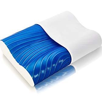 ViscoSoft Cooling Memory Foam Contour Pillow 